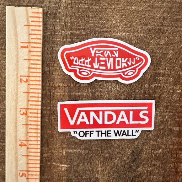 VANS STICKERS 5 UNIQUE STICKERS - Picture 2 of 3